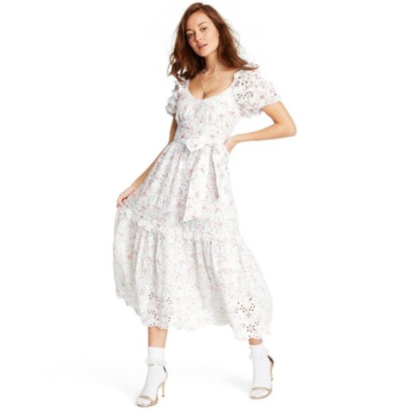 LoveShackFancy x Target Clementine Eyelet Dress Size 2 - Picture 2 of 6